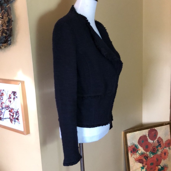 WHBM Whitehouse Blackmarket size Small Slight peplum Side-Zipper Front Career - Picture 4 of 16